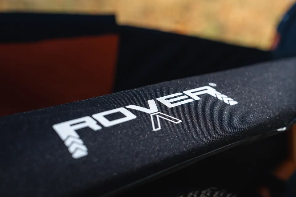 Embroidered xRover upholstery
